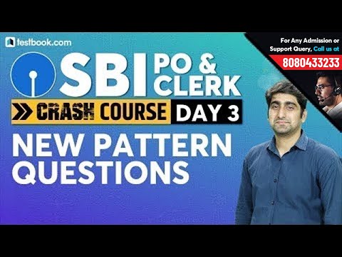 New Pattern Questions for SBI PO 2019 | Crack SBI Clerk English | SBI Crash Course Day 3