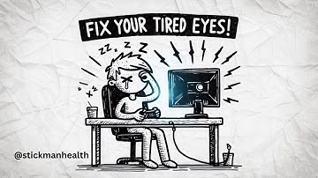 👀 Eyes Often Tired While Gaming? Here’s How to Fix It! 🎮