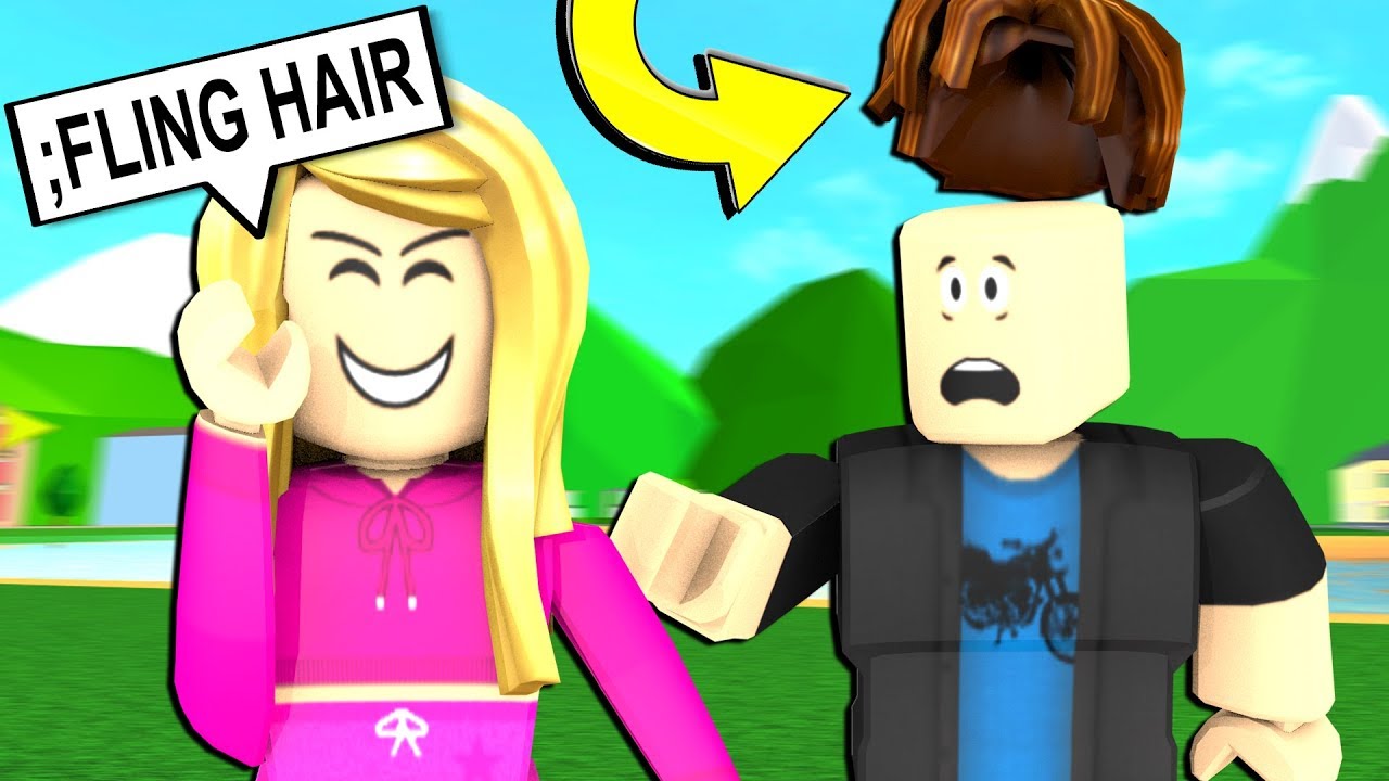 New Flinging People Hair With Admin Commands Roblox Admin