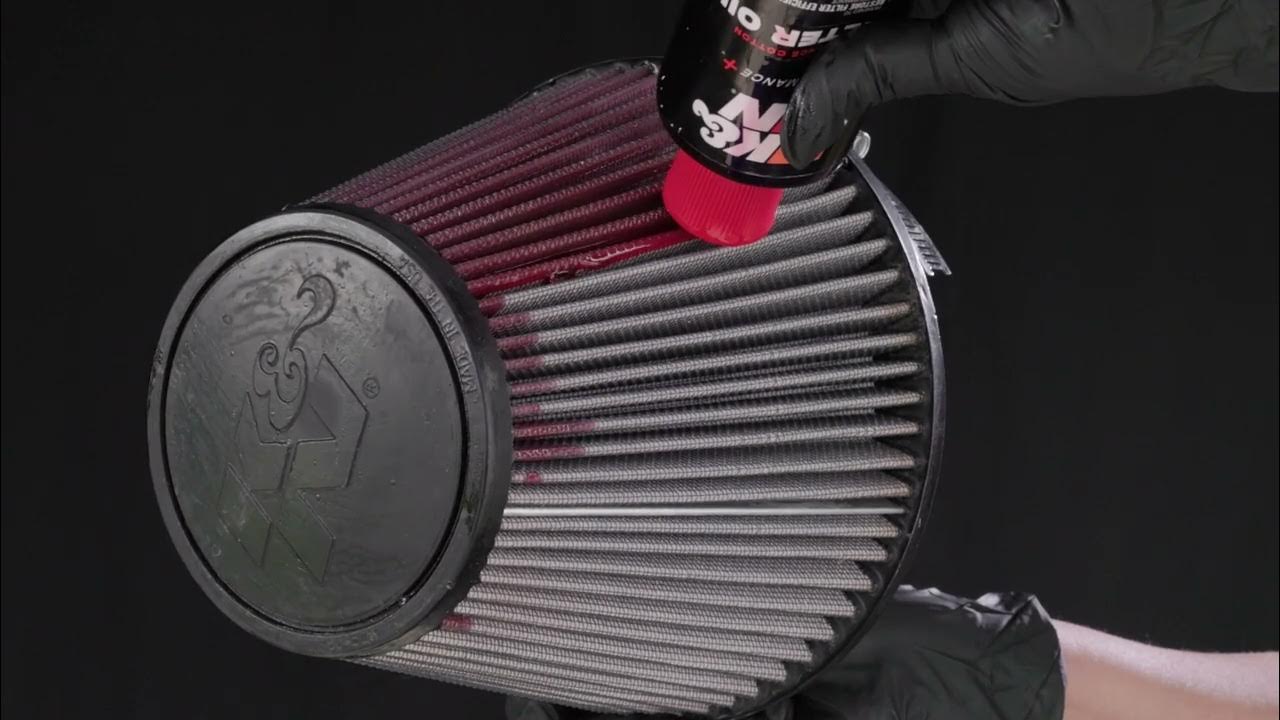 How to Clean K&N Oiled Cotton Intake Filters