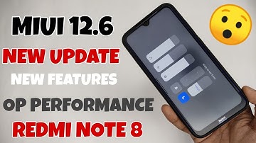 Miui 12.6 New Update ft. Redmi Note 8 ⚡⚡ Abhix Rog Edition | Android 11 & New Features