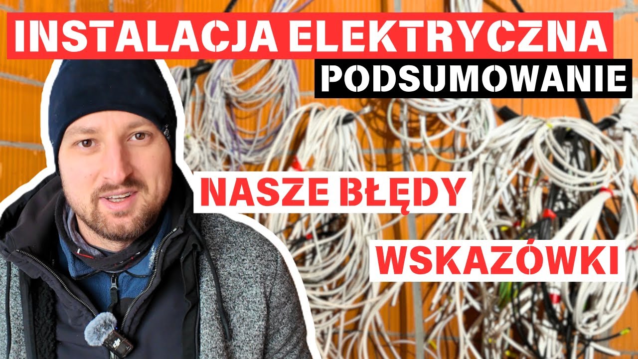SAMI zrobiliśmy - INSTALACJA ELEKTRYCZNA W DOMU JEDNORODZINNYM - Jakie kable? Ile obwodów?