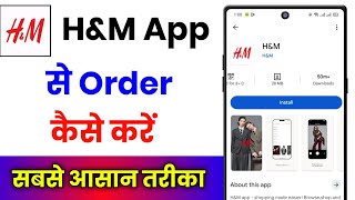 H&M Se Order Kaise Kare !! How To Order From H&M App  screenshot 1