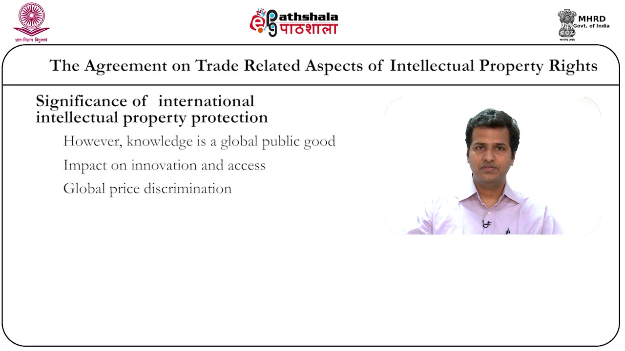 Law P12 M-23. The agreement on trade related aspects of intellectual property rights