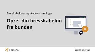 Opret din brevskabelon fra bunden