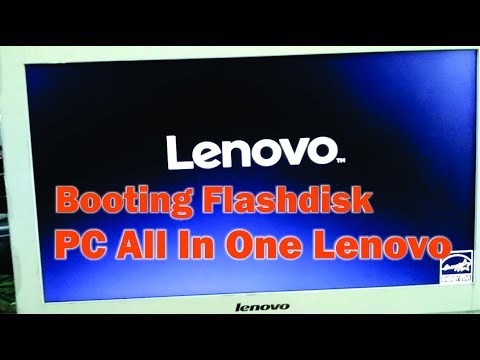 cara setting bios pc lenovo all in one install booting flashdisk
