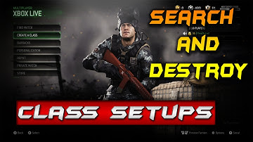 MW Remastered: Best Search and Destroy Class Setups