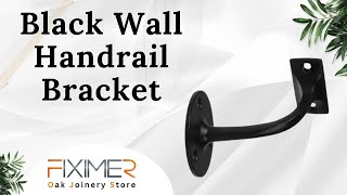 Black Wall Handrail Bracket