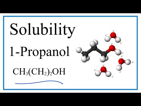 Vídeo: Qui és l'etanol soluble en aigua?