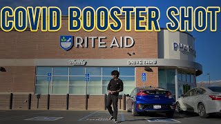 Covid-19 Booster Shot Vlog | Moderna Booster Shot | Rite Aid Pharmacy #Covid #Vaccine #EmmanuelJaved