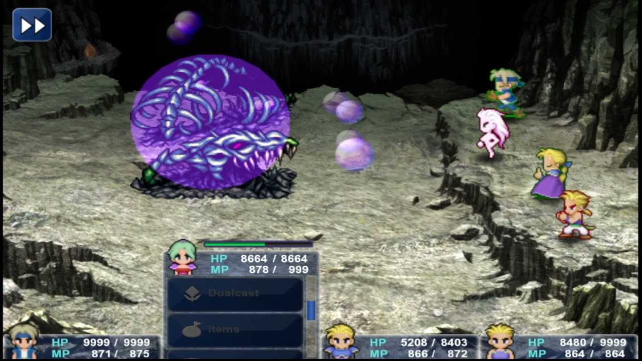 Final Fantasy VI (PC) Boss #68 - Skull Dragon (Dragon's Den)