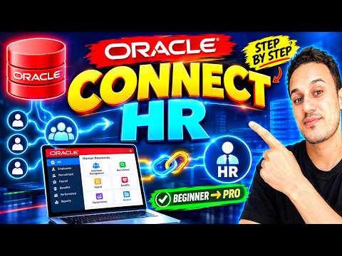 Connect HR Schema to SQL Developer & TOAD | Oracle 19c Full Connection Guide (2025)