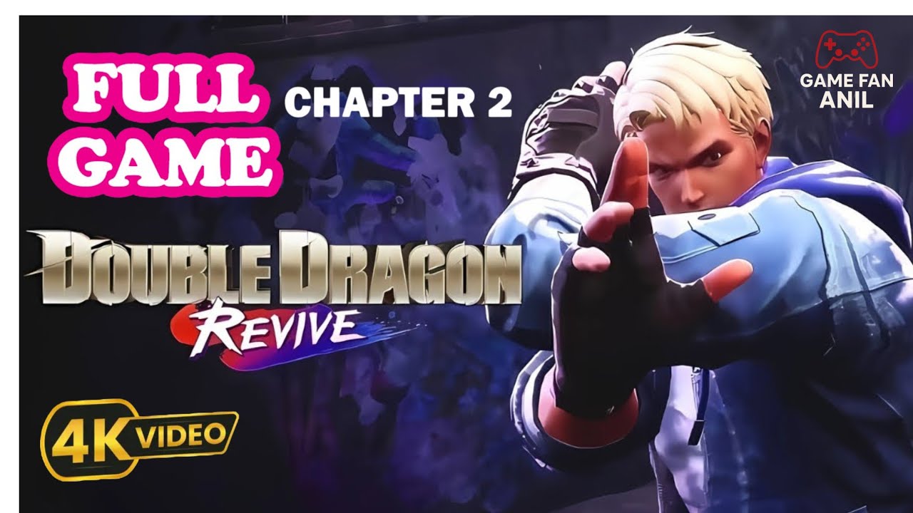 DOUBLE DRAGON REVIVE Chapter 2 Walkthrough FULL GAME [ 4K 30FPS PS5 PRO]