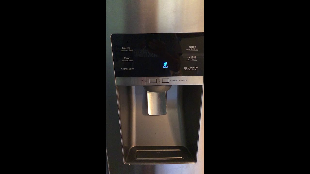 Samsung Refrigerator 8e Error Code Youtube
