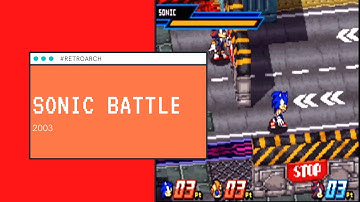 Sonic Battle (2003) [GBA] - RetroArch with mGBA