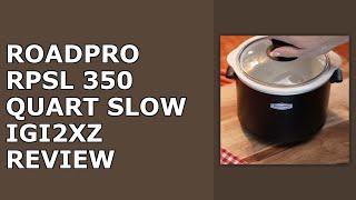 RoadPro-RPSL-350 Quart Slow Cooker, Auto Travel, 12V, White, 1.5 Quart - Worth the Money? 🤯