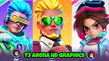 T 3 Arena New Gameplay Video | T 3 Arena HD Graphics #t3arena