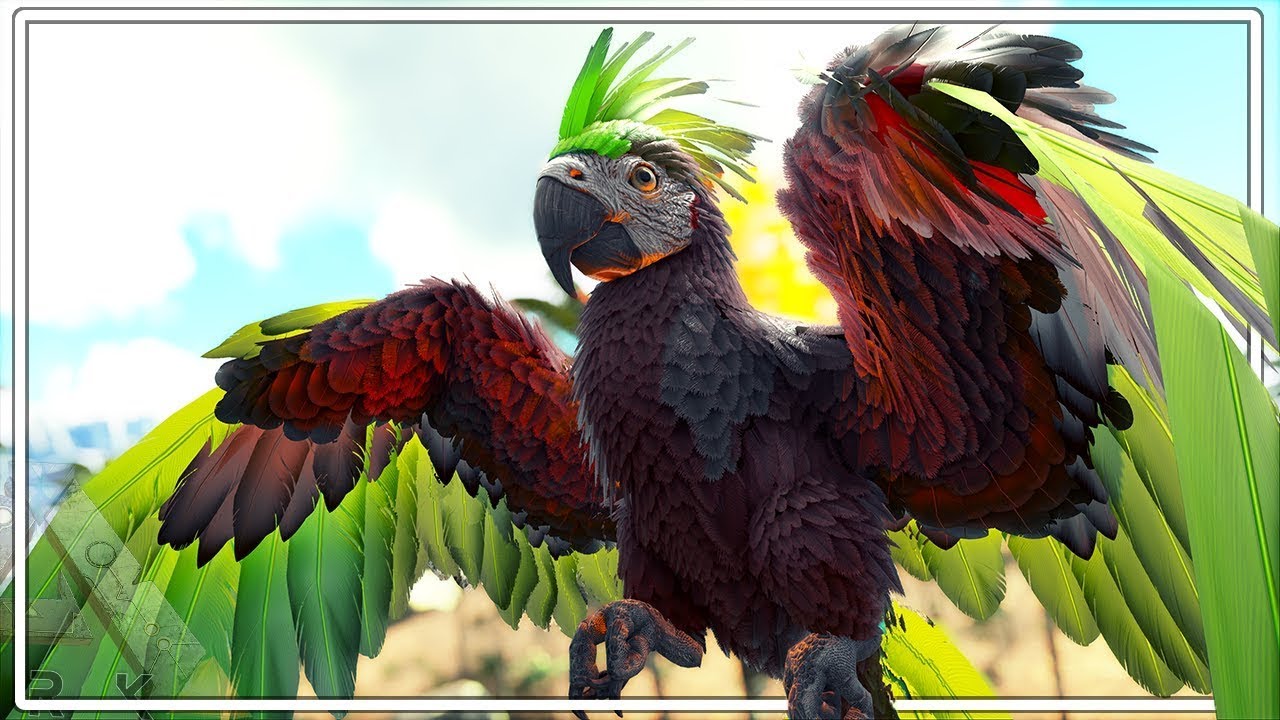 ARK PRIMAL FEAR With Mythical Creatures :-Taming Some Elemental Parrots For Eggs