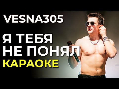 VESNA305 - Я тебя не понял - караоке