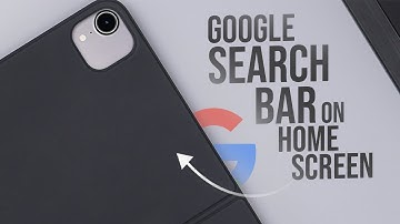 How to Add Google Search Bar to Home Screen for iPad (tutorial)