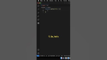 How to create a generic function in #typescript? #coding #programming #luckyreact #interview