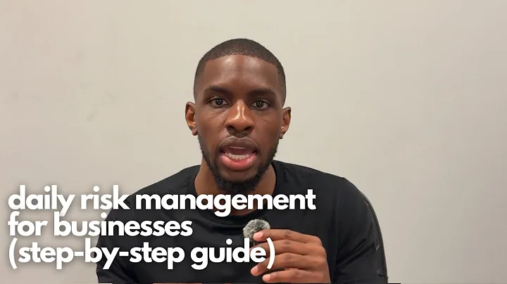 How To Incorporate Risk Management Into Your Daily Business Operations