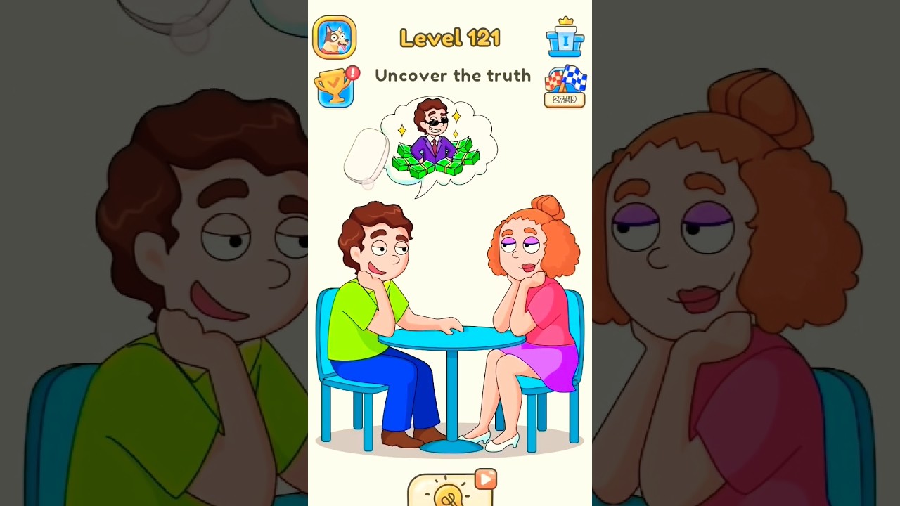Uncover the truth?🤑(delete one part) level 121 
