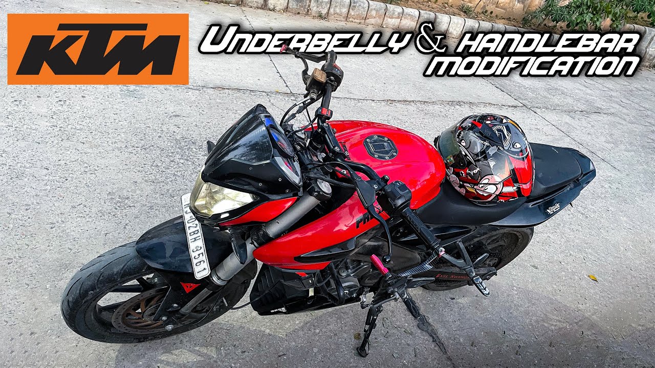 KTM RC390 Underbelly in Pulsar NS200 New Superbike Delivery Meetup