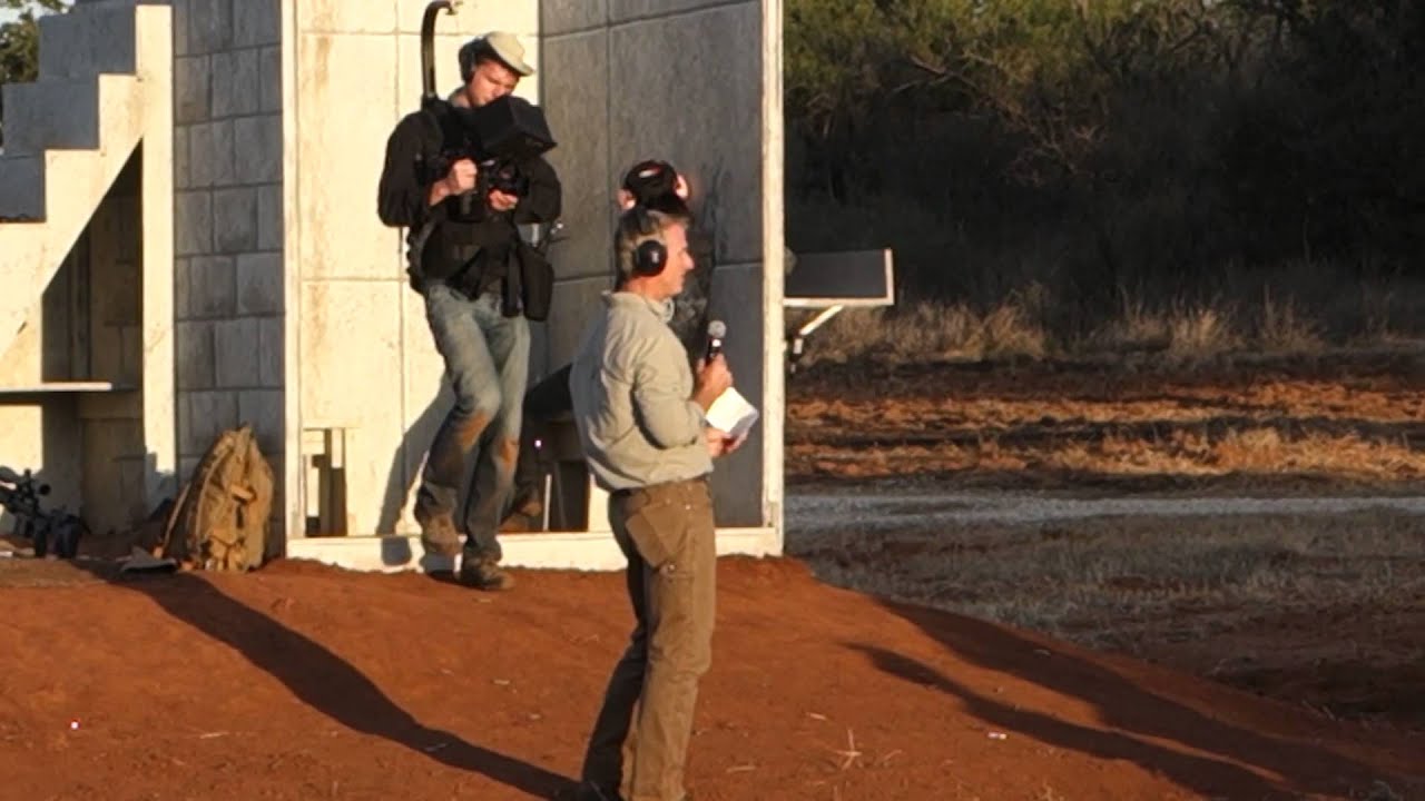 American Sniper Shootout - Taya Kyle Shoots TrackingPoint PGF from Seated Blind