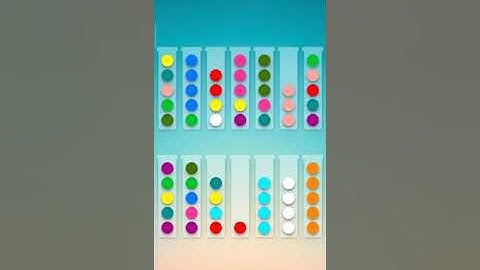 Ball Sort Puzzle Color Sorting Level 354