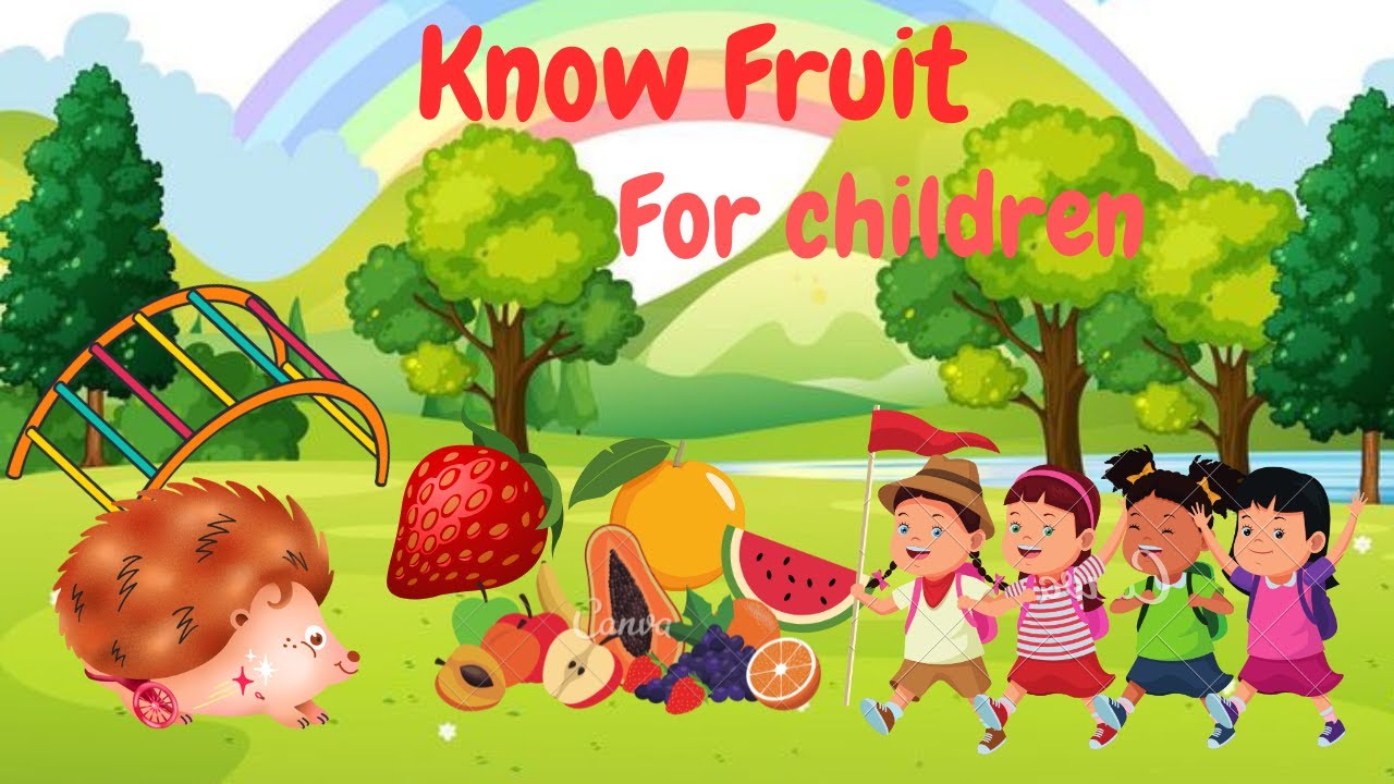 Define shape Get to know fruits for toddlers Kids learning Videos
