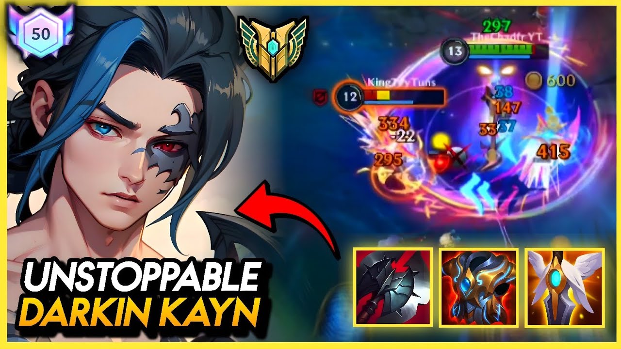 Wild Rift: RAID BOSS RED KAYN IS UNSTOPPABLE!! 💪 (Top 0.01% KAYN GLOBAL)