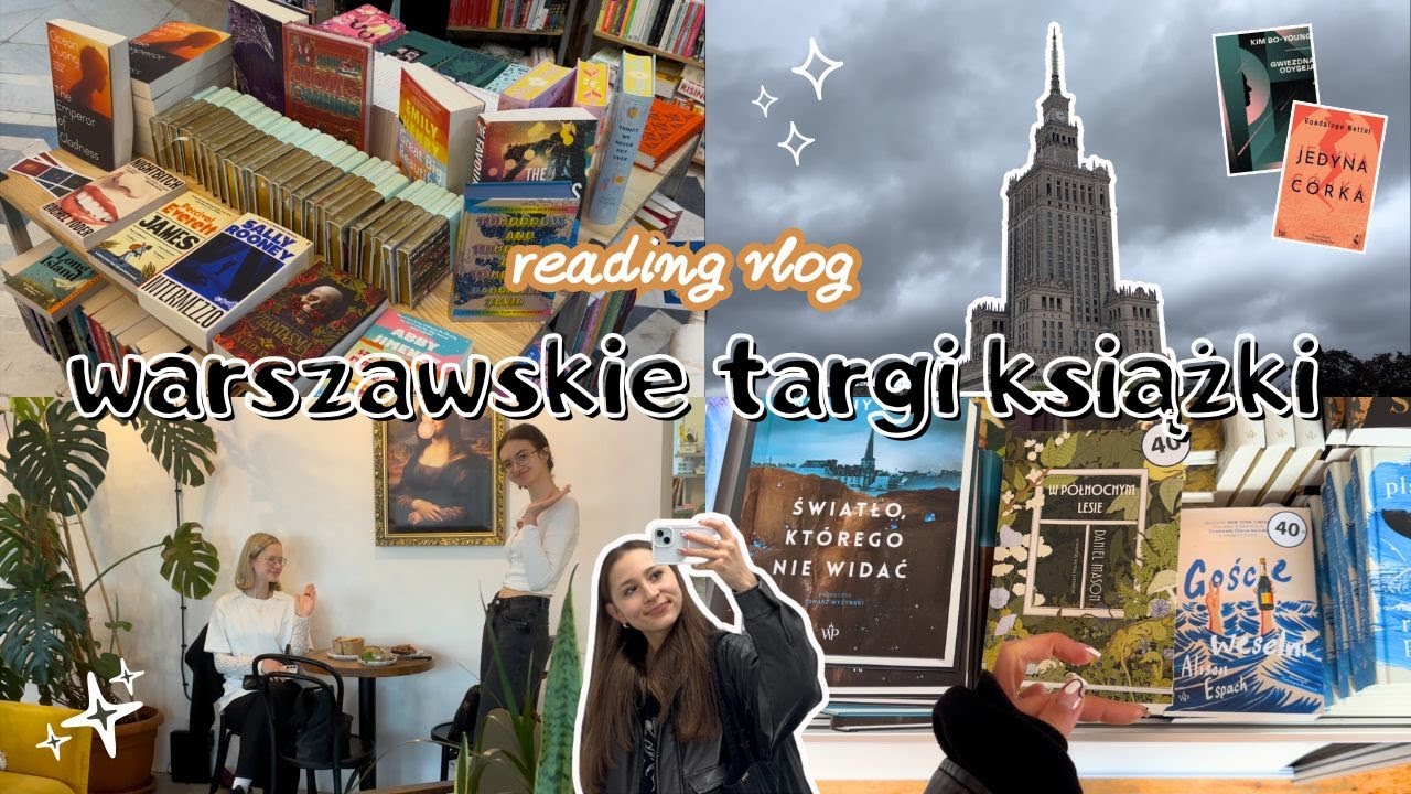 warszawskie targi książki '25 | czas z przyjaciółkami, deszczowa Warszawa, genialna lektura 👭📚🌧️💗