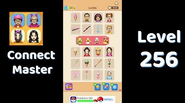 Connect Master Level 256 Walkthrough 🧩 | Match Puzzle | Puzzle Solutions & Tips | Go Answer