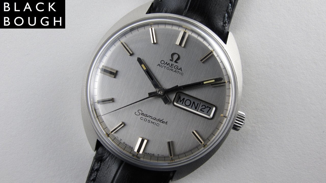 Omega Seamaster Cosmic Ref. 166.036 steel vintage wristwatch, circa 1969