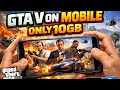 GTA V ON MOBILE ONLY 10GB | GAMEHUB EMULATOR | 30 FPS FULL SETTING GUIDE 2026