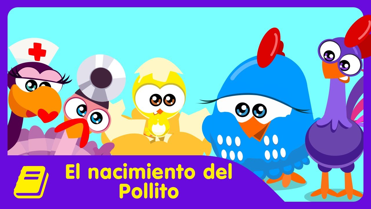 Gallina Pintadita Mini - Historieta - El Nacimiento del Pollito