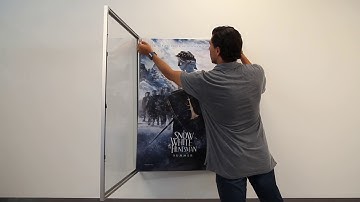 27x40 Movie Poster SwingFrame Demo