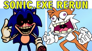 SONIC.EXE RERUN Rebuilt Version 2023 VS Friday Night Funkin + Full New Week (FNF MOD HARD)