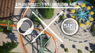 Family Inverted Coaster - PLANET COASTER Collaboration Ep. 2 (Timelapse, Park-build, Speedbuild)