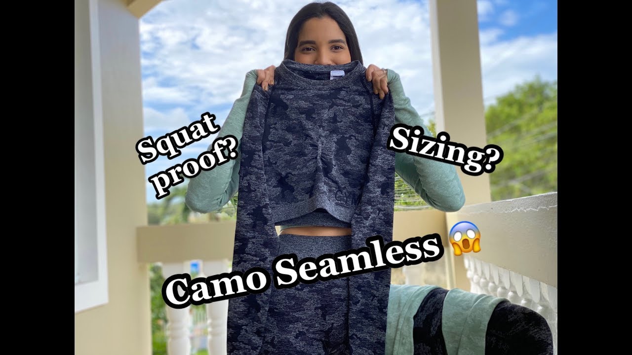 GYMSHARK CAMO SEAMLESS REVIEW | Unsponsored