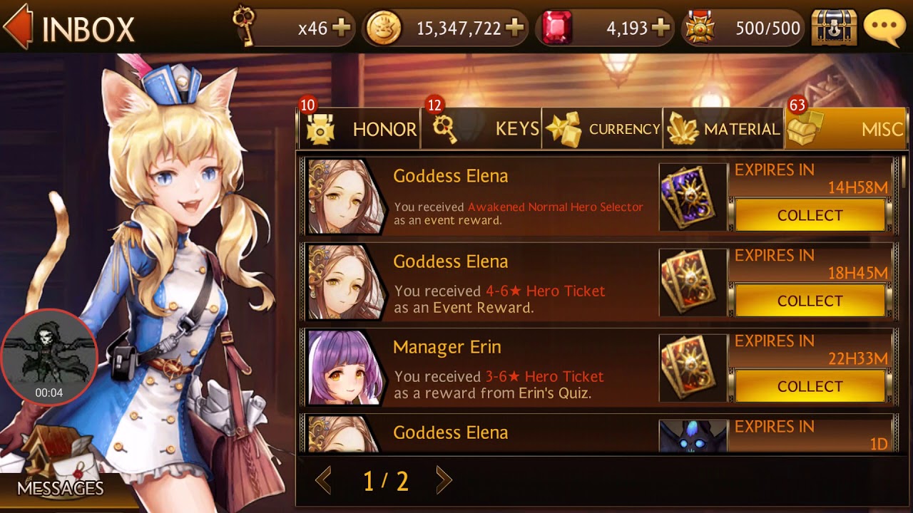 Seven Knights (Global Server) - Hero Inverse Transcend System!