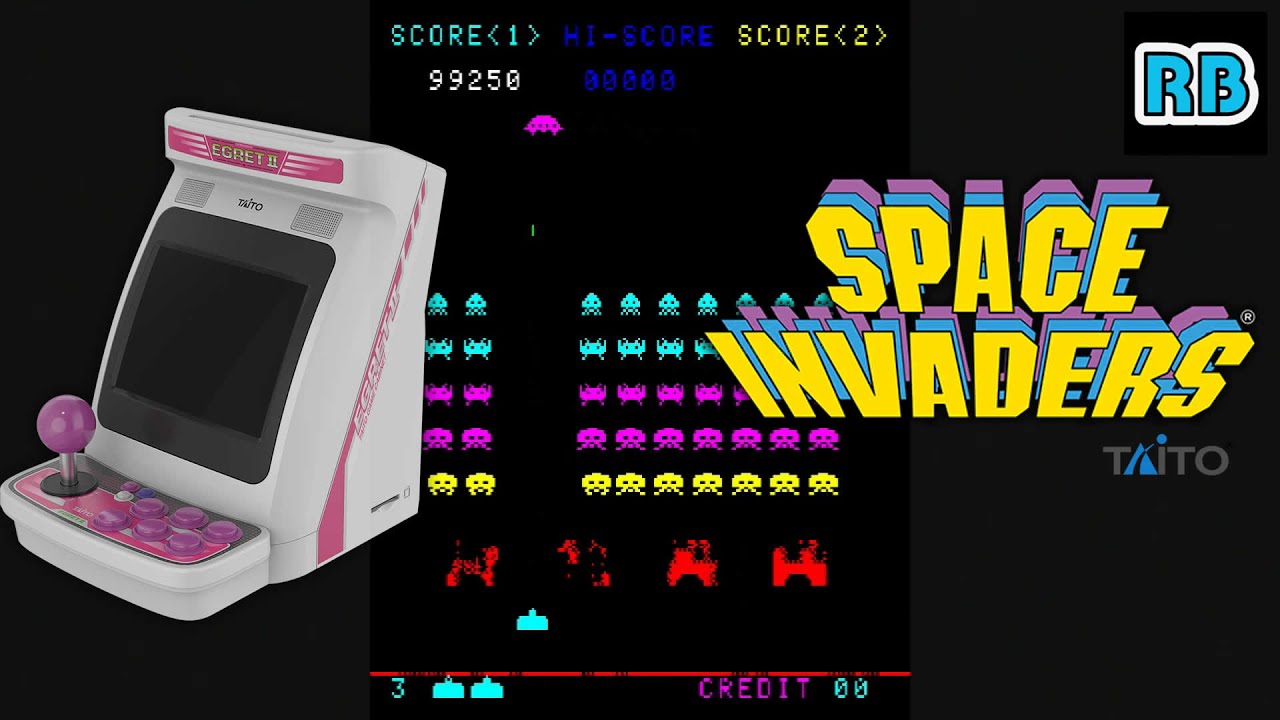 2022 [60fps] EGRETIIMini Space Invaders (1978) 100000pts