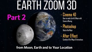 Earth Cinema 4D | After Effects Part 2