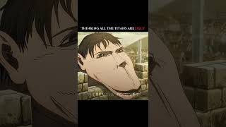 s.one thinking all titans are ugly #anime #edit #attackontitan