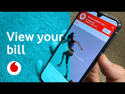 How To: View and Download My Vodafone Bill