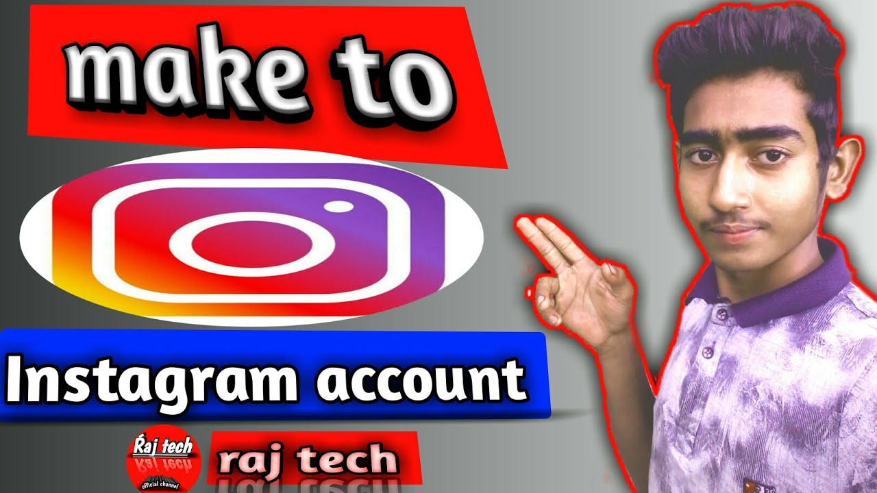 How to make instagram account (2020) || instagram link copy ||raj deb tech - YouTube