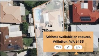 Address available on request Willetton WA 6155