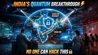 India’s Quantum Breakthrough ⚡ 1000 KM Hack-Proof Network Explained!