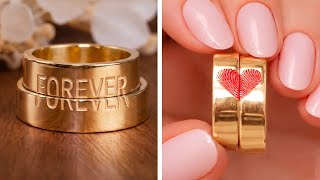 DIY Jewelry with Special Memories and Wedding Rings with Fingerprints 💍
